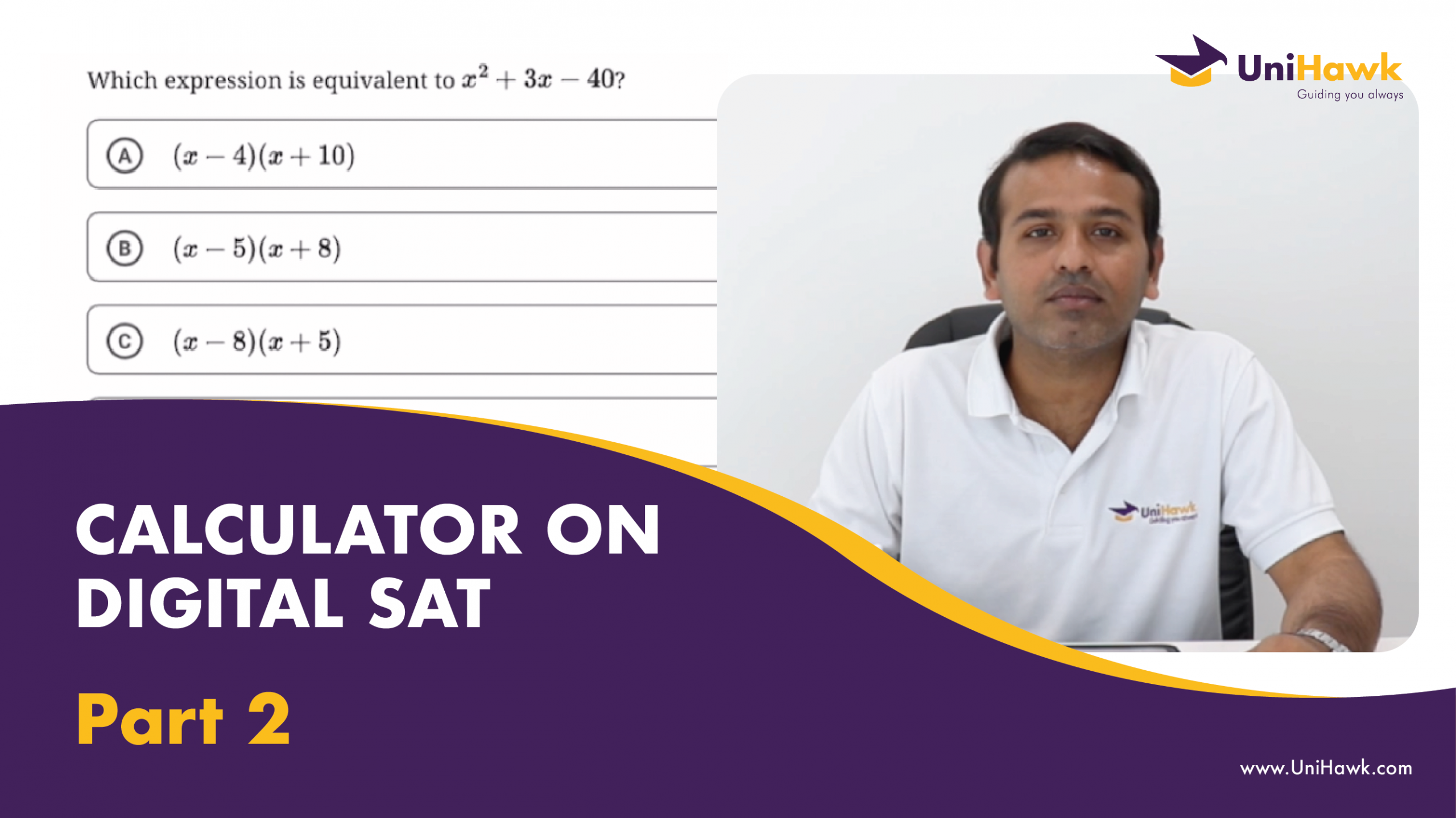 How To Use A Calculator In Digital Sat – Part 2