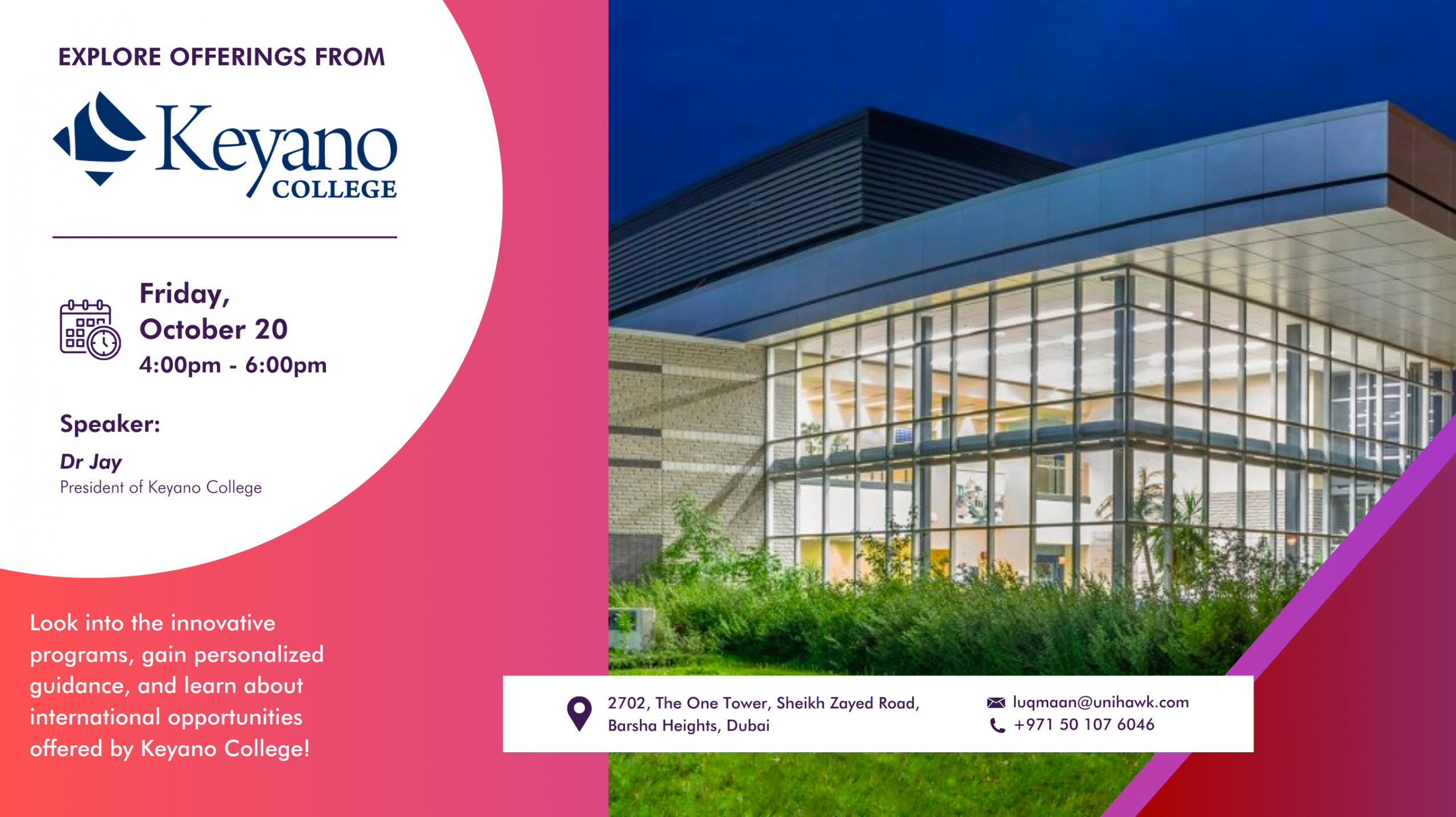 Explore Offerings From Keyano College